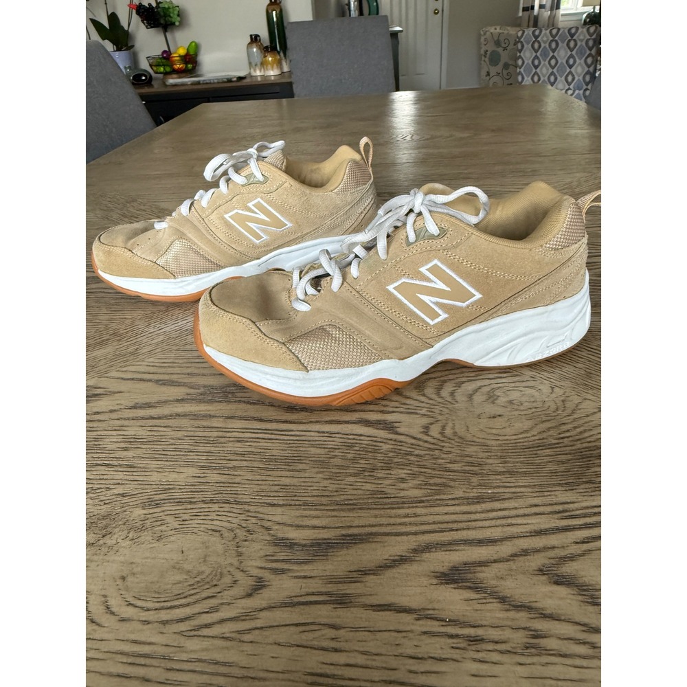 New Balance 623 Mens 8.5 4E Extra Wide Tan Suede Training Shoes MX623TN2